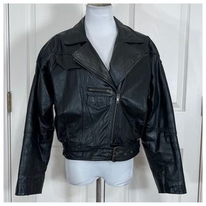 Vintage Leather Foxrun Moto jacket